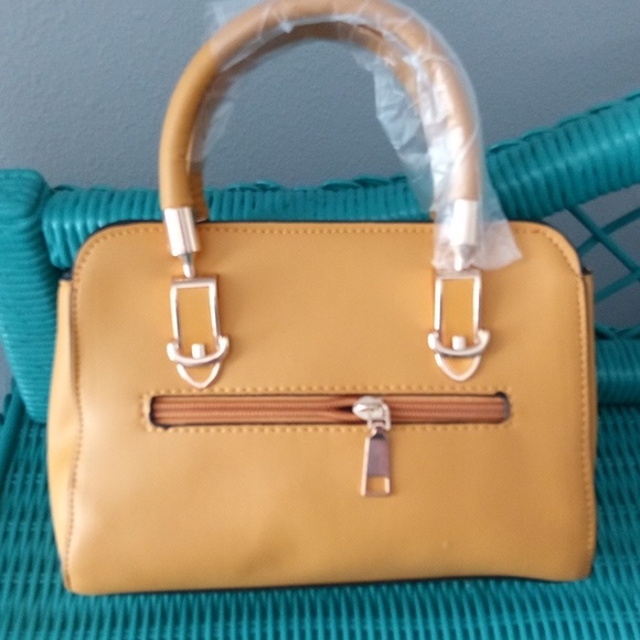 🆕 Ladies Yellow Embroidered Purse - Picture 6 of 10